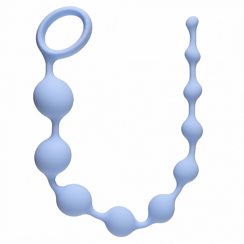 Анальная цепочка "Long Pleasure Chain" голубая 4103-02 Анальная цепочка "Long Pleasure Chain" голубая 4103-02