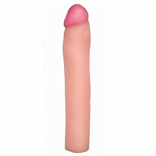 Насадка закрытая "Cock" удлиняющая, 19 х 3 см 690103 Насадка закрытая "Cock" удлиняющая, 19 х 3 см 690103