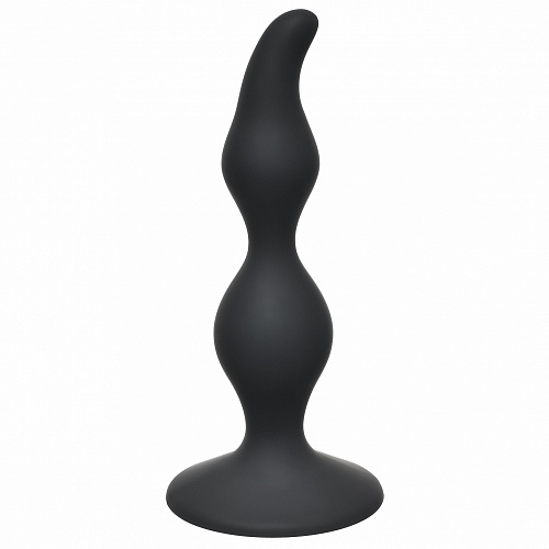 Анальная втулка "Curved Anal Plug" черная 4105-03 Анальная втулка "Curved Anal Plug" черная 4105-03