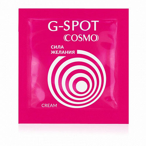 Пробник "COSMO G-SPOT" возбуждающий крем для женщин, 2 г 23183 Пробник "COSMO G-SPOT" возбуждающий крем для женщин, 2 г 23183