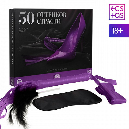 Игра для двоих "50 оттенков страсти. Запретная фантазия" 1197063 Игра для двоих "50 оттенков страсти. Запретная фантазия" 1197063