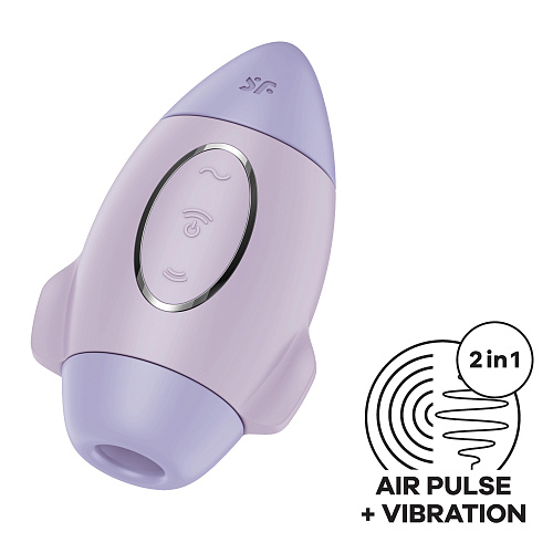 Satisfyer Mission Control, вакуумно-волновой стимулятор клитора, фиолетовый 4060088 Satisfyer Mission Control, вакуумно-волновой стимулятор клитора, фиолетовый 4060088