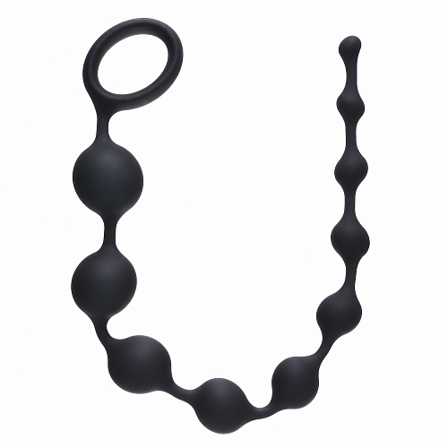Анальная цепочка "Long Pleasure Chain" черная 4103-03 Анальная цепочка "Long Pleasure Chain" черная 4103-03