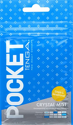 TENGA Pocket мастурбатор "Crystal Mist" POT-005 TENGA Pocket мастурбатор "Crystal Mist" POT-005
