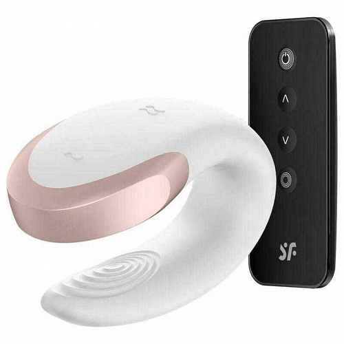 Satisfyer Double Love, стимулятор для пар с приложением, белый J200-17WHT Satisfyer Double Love, стимулятор для пар с приложением, белый J200-17WHT
