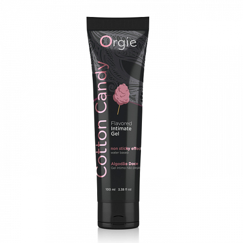 Съедобный интимный гель "ORGIE Lube Tube Cotton Candy" 100 мл 21135 Съедобный интимный гель "ORGIE Lube Tube Cotton Candy" 100 мл 21135
