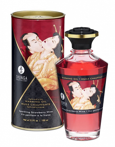 Масло интимное массажное "SHUNGA" Шампанское и клубника, 100 мл 2208SG Масло интимное массажное "SHUNGA" Шампанское и клубника, 100 мл 2208SG