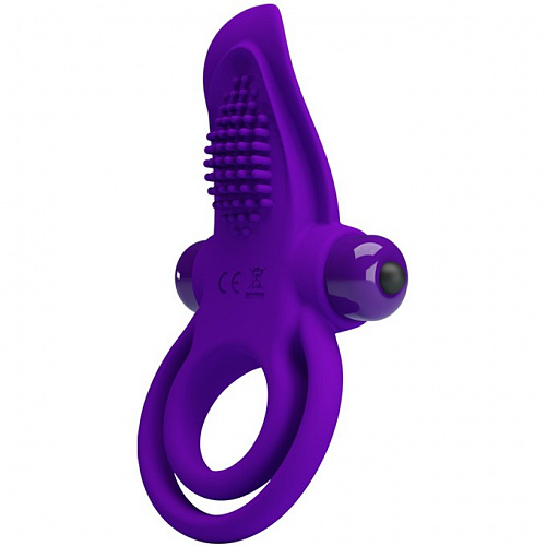 Кольцо эрекционное "Vibrant Penis Ring" 10 режимов, фиолетовое BI-210203-1 Кольцо эрекционное "Vibrant Penis Ring" 10 режимов, фиолетовое BI-210203-1