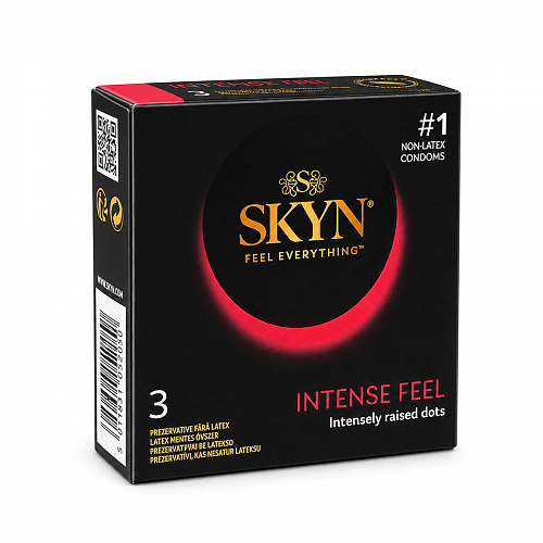 Презервативы SKYN Intense feel № 3 безлатексные 108743 Презервативы SKYN Intense feel № 3 безлатексные 108743