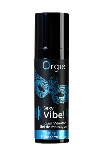 Возбуждающий гель "ORGIE Sexy Vibe Liquid" с эффектом вибрации, 15 мл 21197 Возбуждающий гель "ORGIE Sexy Vibe Liquid" с эффектом вибрации, 15 мл 21197