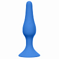 Анальная втулка "Slim Anal Plug Large" голубая 4205-02 Анальная втулка "Slim Anal Plug Large" голубая 4205-02
