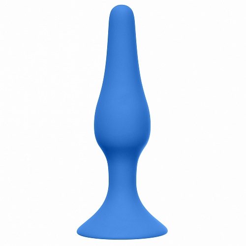 Анальная втулка "Slim Anal Plug Large" голубая 4205-02 Анальная втулка "Slim Anal Plug Large" голубая 4205-02