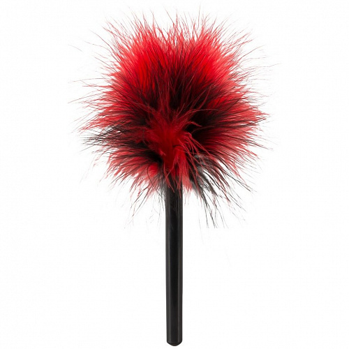 Тиклер "Mini Feather" красно-черный Тиклер "Mini Feather" красно-черный
