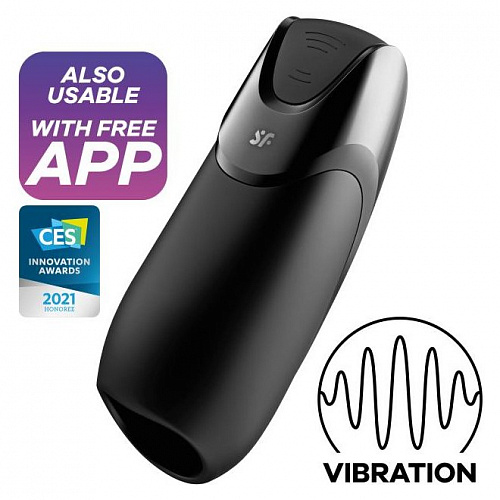 Мастурбатор "Satisfyer Men Vibration + Connect App" 9016570 Мастурбатор "Satisfyer Men Vibration + Connect App" 9016570