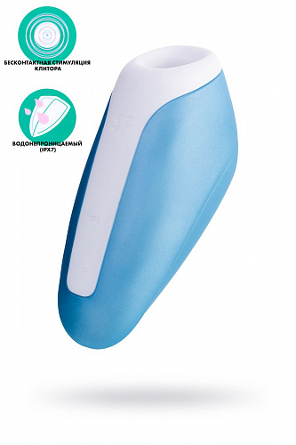 Satisfyer Love Breeze, вакуум-волновой стимулятор клитора, голубой Satisfyer Love Breeze, вакуум-волновой стимулятор клитора, голубой