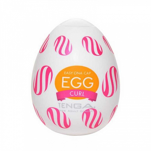 TENGA Egg мастурбатор яйцо "Curl" EGG-W05 TENGA Egg мастурбатор яйцо "Curl" EGG-W05