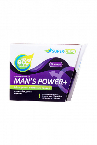 Бад "Man'sPower plus" 10 капсул 150274 Бад "Man'sPower plus" 10 капсул 150274