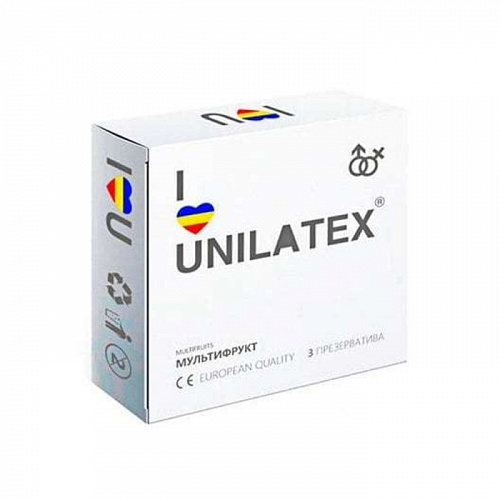 Презервативы "Unilatex multifruits" 3 шт 3003 Презервативы "Unilatex multifruits" 3 шт 3003