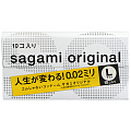 Презервативы "SAGAMI Original 002" полиуретановые, увеличенного размера, 10 шт 619221 Презервативы "SAGAMI Original 002" полиуретановые, увеличенного размера, 10 шт 619221