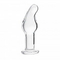 Анальная втулка "Sexus Glass" 14.5 х 4 см, стекло 912188 Анальная втулка "Sexus Glass" 14.5 х 4 см, стекло 912188