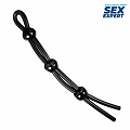 Лассо "SEX EXPERT" силикон, чёрное SEM-55249 Лассо "SEX EXPERT" силикон, чёрное SEM-55249